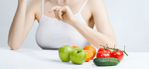vegetais e frutas para aumentar os seios